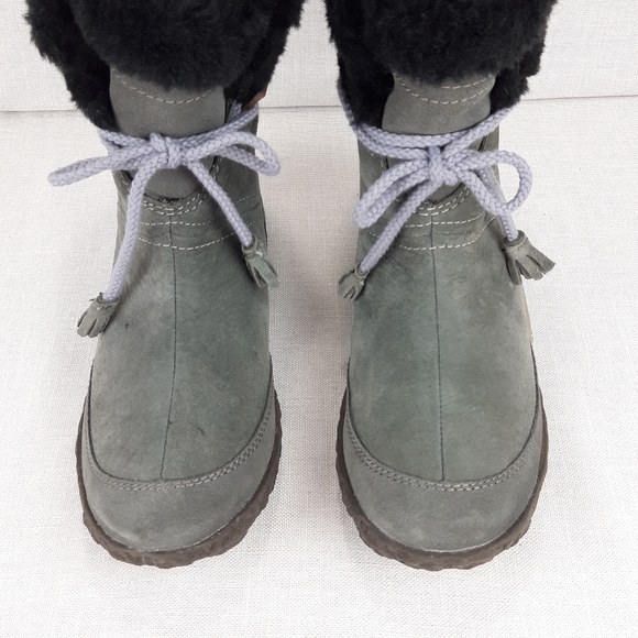 CUSHE FIRESIDE GRAY WATERPROOF BOOTS - Picture 7 of 16